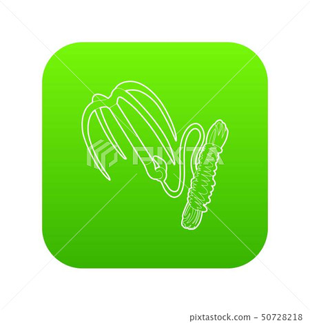 Spy equipment icon green vector 50728218