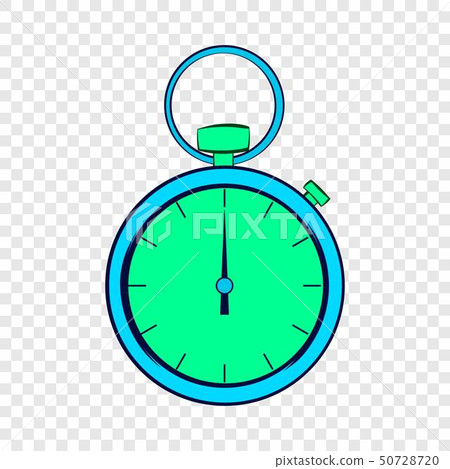 Pocket watch icon in cartoon style Pocket watch icon in cartoon style 50728720