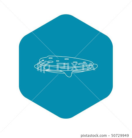 Pancakes icon, outline style Pancakes icon, outline style 50729949