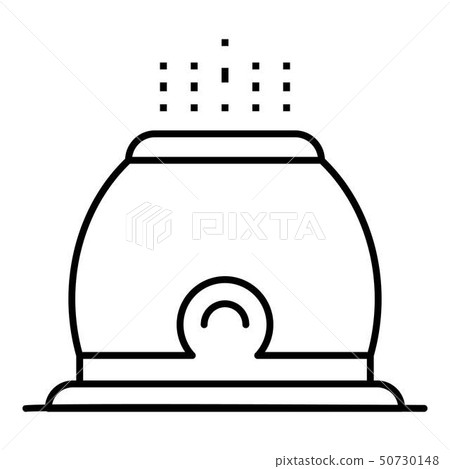 Glass humidifier icon, outline style Glass humidifier icon, outline style 50730148