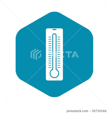 Thermometer icon, simple style 50730388