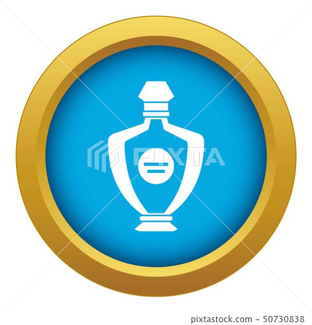 Perfume icon blue vector isolated Perfume icon blue vector isolated 50730838