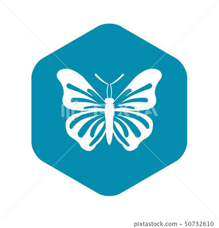 Butterfly icon, simple style 50732610
