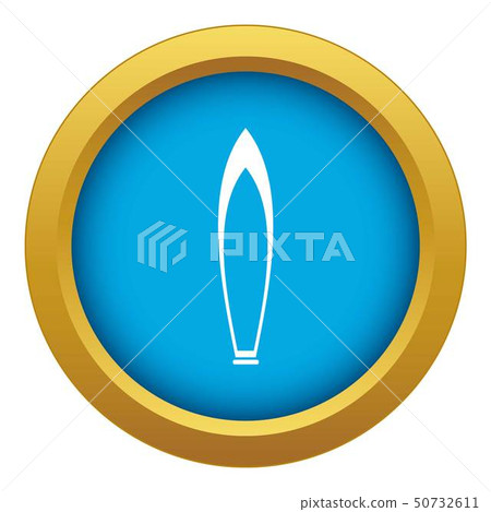 Boat icon blue vector isolated 50732611