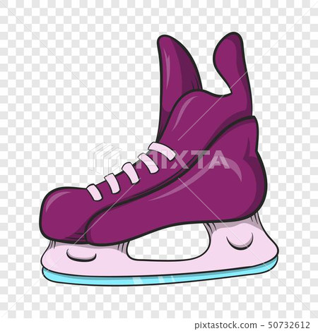 Ice hockey skates icon, cartoon style Ice hockey skates icon, cartoon style 50732612