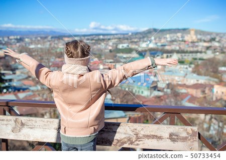 Old city, new Summer Rike park, river Kura, the European Square and the Bridge of Peace 50733454