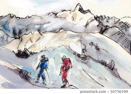 通往Mt. Oonake的路[Jonen山脈最高峰] 50736399