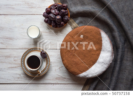 Homemade dates cake. Ramadan special recipe. Homemade dates cake. Ramadan special recipe. 50737158