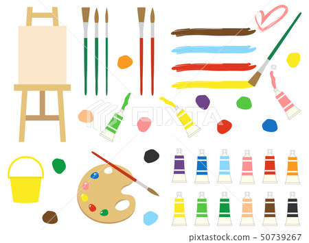 9套繪畫顏料刷 9套繪畫顏料刷 50739267