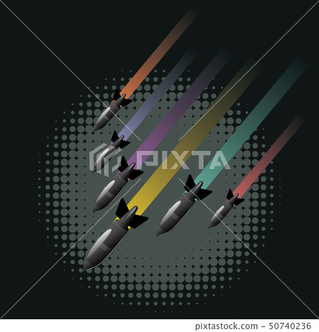 Cartoon Air Bomb Cartoon Air Bomb 50740236