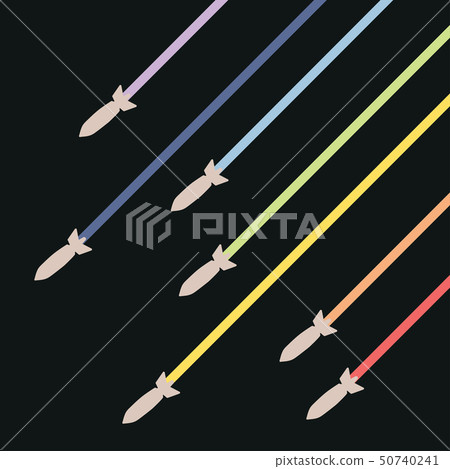 Cartoon Air Bomb 50740241