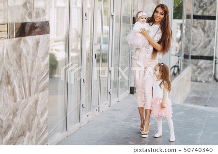 Mother with daughter Mother with daughter 50740340