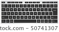 Realistic Japanese Keyboard (Black) 50741307