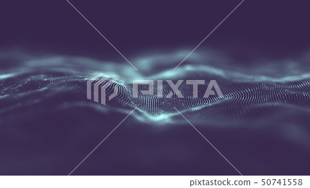 Business inteligence technology background. Binary code algorithms deep learning. Virtual reality 50741558