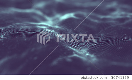 Business inteligence technology background. Binary code algorithms deep learning. Virtual reality 50741559