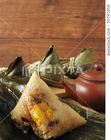 Zongzi (rice dumplings). Dragon boat festival. 50741950