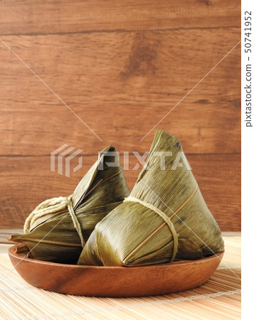 Zongzi (rice dumplings). Dragon boat festival. Zongzi (rice dumplings). Dragon boat festival. 50741952
