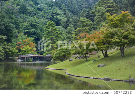 Shugakuin Rikyu Bathing pond Dobashi Shugakuin Rikyu Bathing pond Dobashi 50742258