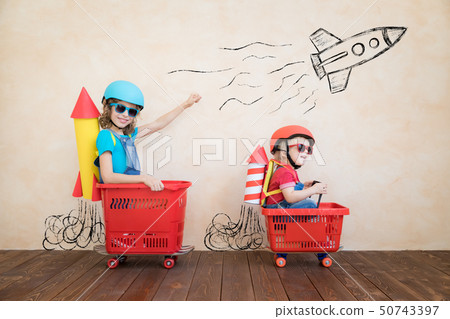 Funny kids driving toy car indoor 50743397