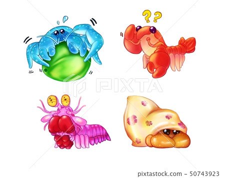 Crustaceans set 1 Crustaceans set 1 50743923