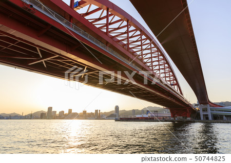 Kobe's sunset view-Kobe Ohashi 50744825