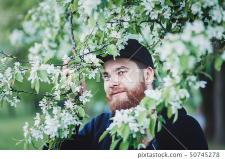Funny bearded man Funny bearded man 50745278