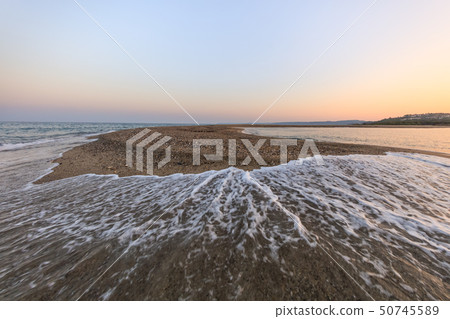 sunrise in Possidi Cape beach, Greece sunrise in Possidi Cape beach, Greece 50745589