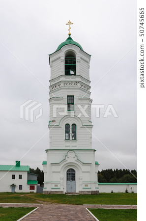 Bell tower in Alexander-Svirsky Monastery, Russia Bell tower in Alexander-Svirsky Monastery, Russia 50745665