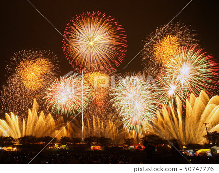 Fireworks at the Tsuchiura Fireworks Festival Fireworks at the Tsuchiura Fireworks Festival 50747776