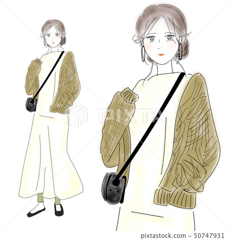 喜歡購物的女性 喜歡購物的女性 50747931