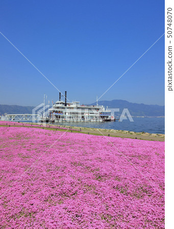 Lake Biwa sightseeing outer ring boat 2018 (Otsu lake shore Nagisa park) 50748070