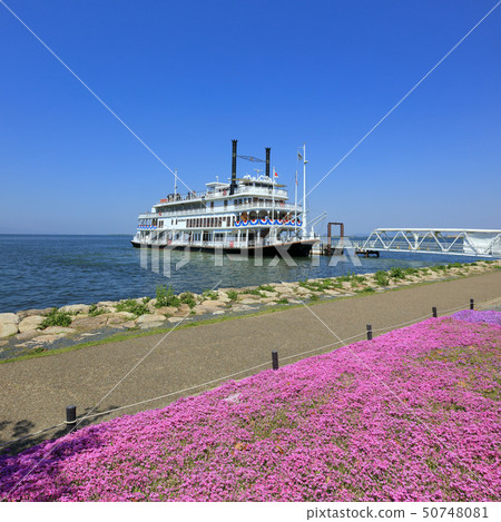 Lake Biwa sightseeing outer ring boat 2018 (Otsu lake shore Nagisa park) Lake Biwa sightseeing outer ring boat 2018 (Otsu lake shore Nagisa park) 50748081