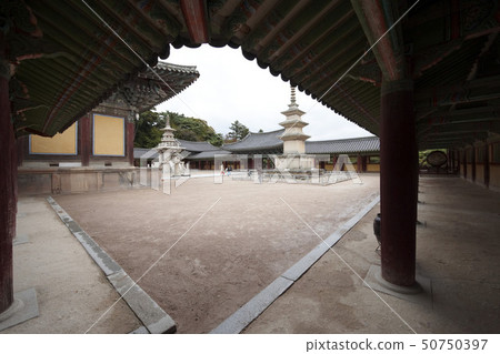 Dabotop (National Treasure No. 20), Seokgatap (National Treasure No. 21), Bulguksa Temple, Gyeongju City, Gyeongbuk 50750397
