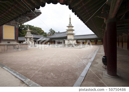 Dobotop（國寶20號），Seokgatap（國寶21號），佛國寺，慶州市，慶北 50750486