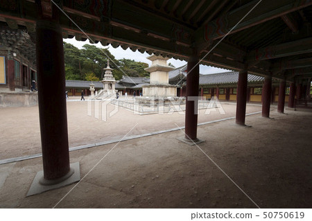 Dabotop (National Treasure No. 20), Seokgatap (National Treasure No. 21), Bulguksa Temple, Gyeongju City, Gyeongbuk 50750619
