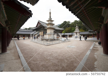 Dobotop（國寶20號），Seokgatap（國寶21號），佛國寺，慶州市，慶北 50750742