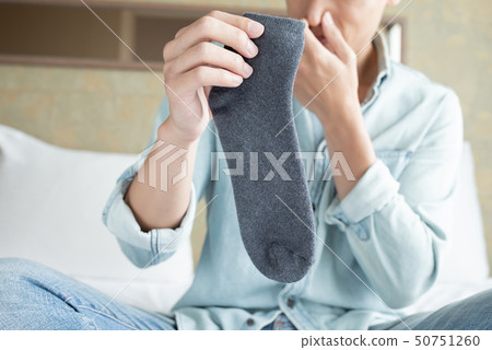man with athlete foot man with athlete foot 50751260