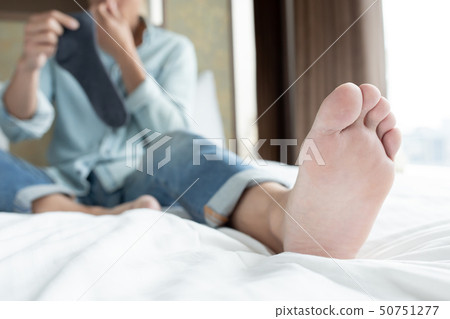 man with athlete foot man with athlete foot 50751277