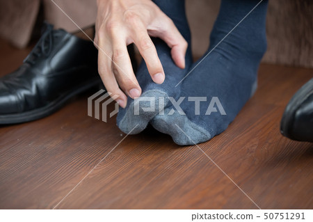 man with athlete foot man with athlete foot 50751291