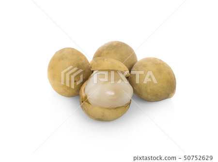 Lansium domesticum isolated on white background 50752629