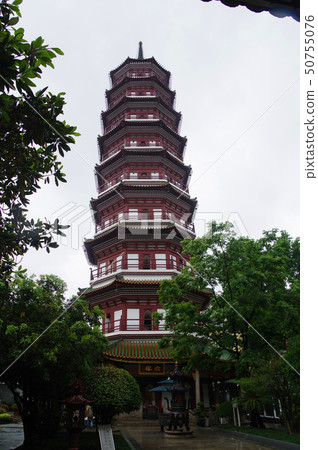 Rokutan Flower Tower, the oldest building in Guangzhou Rokutan Flower Tower, the oldest building in Guangzhou 50755076