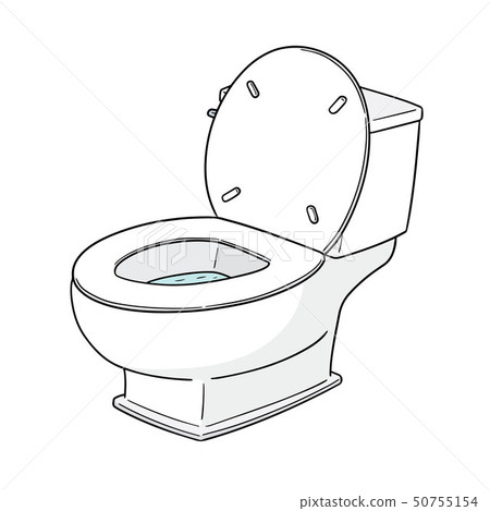 vector of flush toilet vector of flush toilet 50755154