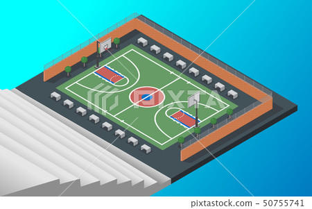 basketball, court, landscape 50755741