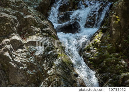 Koshuu mountain Ninotani mountain stream retrogression Koshuu mountain Ninotani mountain stream retrogression 50755952