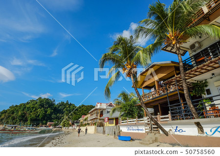 Seascape of Palawan Island, Philippines Seascape of Palawan Island, Philippines 50758560