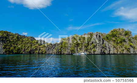 Seascape of Palawan Island, Philippines Seascape of Palawan Island, Philippines 50758566