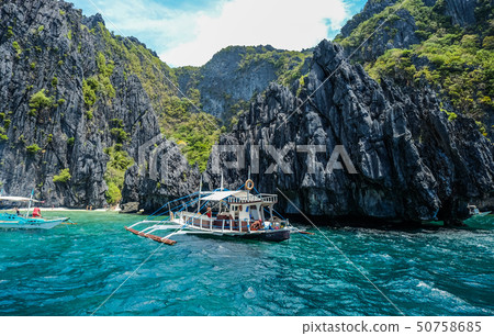 Seascape of Palawan Island, Philippines Seascape of Palawan Island, Philippines 50758685