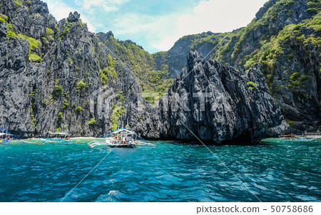 Seascape of Palawan Island, Philippines 50758686