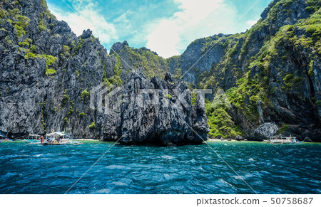 Seascape of Palawan Island, Philippines Seascape of Palawan Island, Philippines 50758687