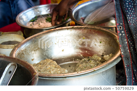 Panipuri , Golgappa mixture. Panipuri , Golgappa mixture. 50759829